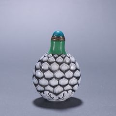 玉製鼻煙壺 和田玉鼻烟壶-鼻烟壶-7788红宝书