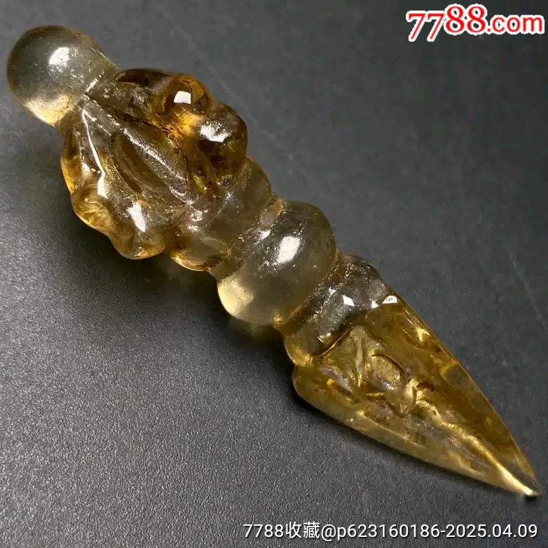 古玩舊藏藏區(qū)回流老料水晶金剛杵_價格800元_第2張_7788收藏__收藏熱線