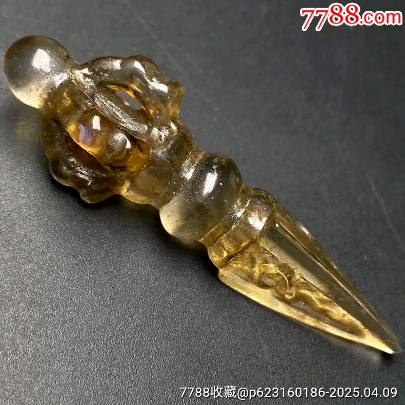 古玩舊藏藏區(qū)回流老料水晶金剛杵_價格800元_第3張_7788收藏__收藏熱線