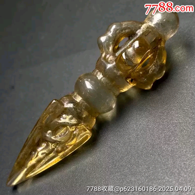 古玩舊藏藏區(qū)回流老料水晶金剛杵_價格800元_第4張_7788收藏__收藏熱線