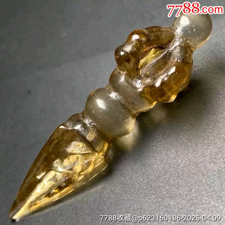 古玩舊藏藏區(qū)回流老料水晶金剛杵_價格800元_第5張_7788收藏__收藏熱線