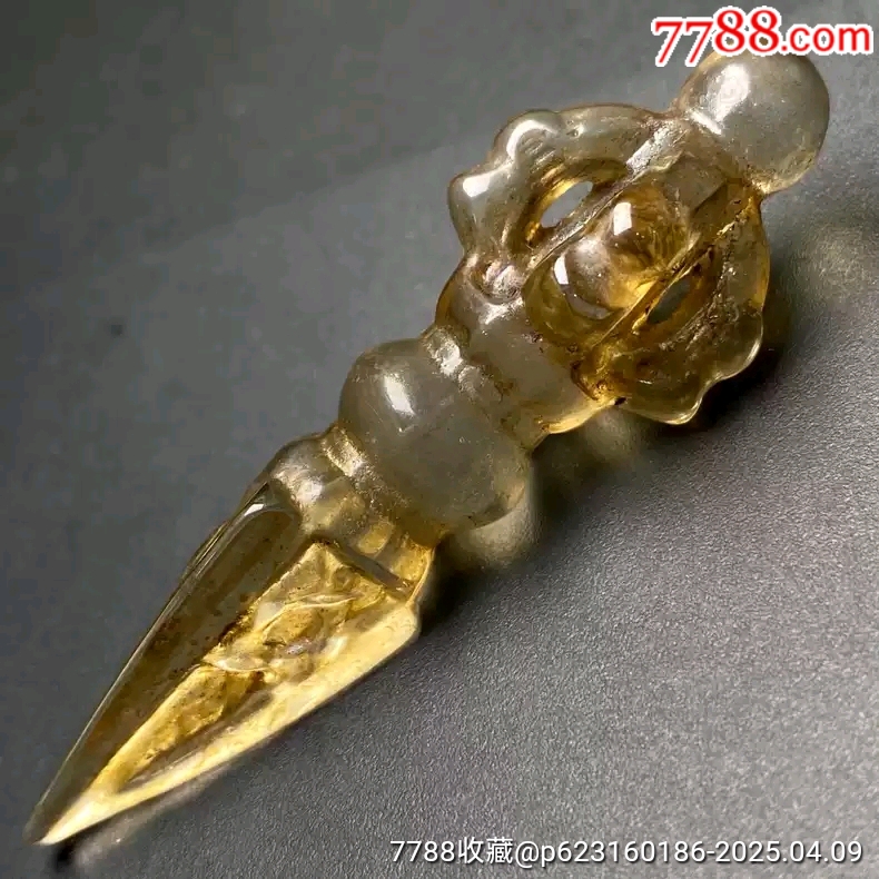 古玩舊藏藏區(qū)回流老料水晶金剛杵_價格800元_第6張_7788收藏__收藏熱線