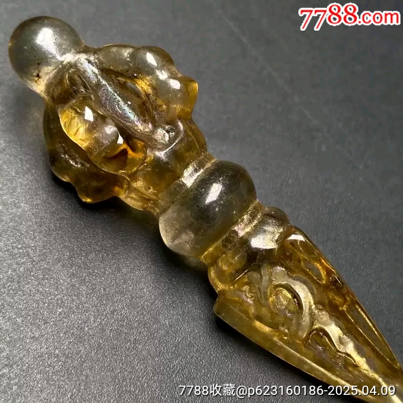 古玩舊藏藏區(qū)回流老料水晶金剛杵_價格800元_第7張_7788收藏__收藏熱線