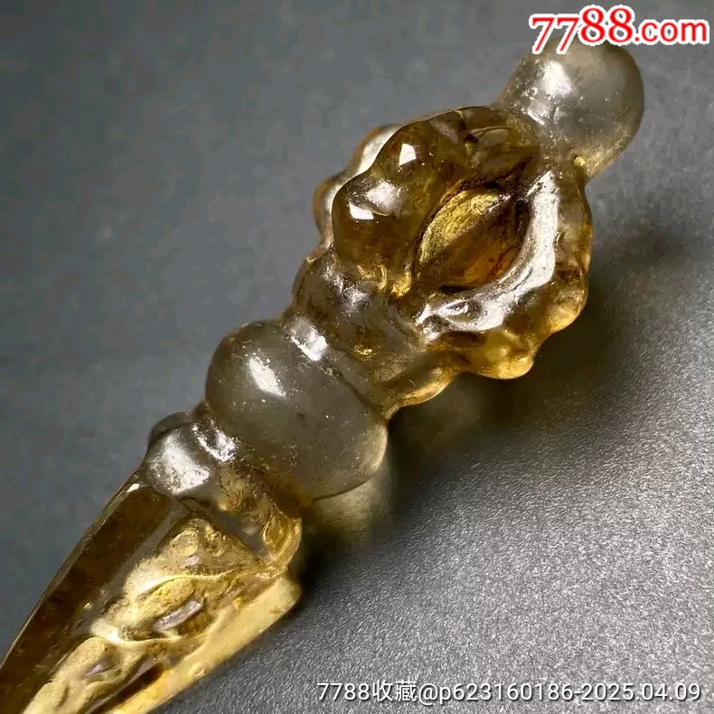 古玩舊藏藏區(qū)回流老料水晶金剛杵_價格800元_第8張_7788收藏__收藏熱線