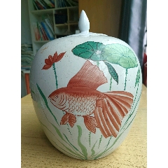 民國(guó)粉彩大罐(se106107152)