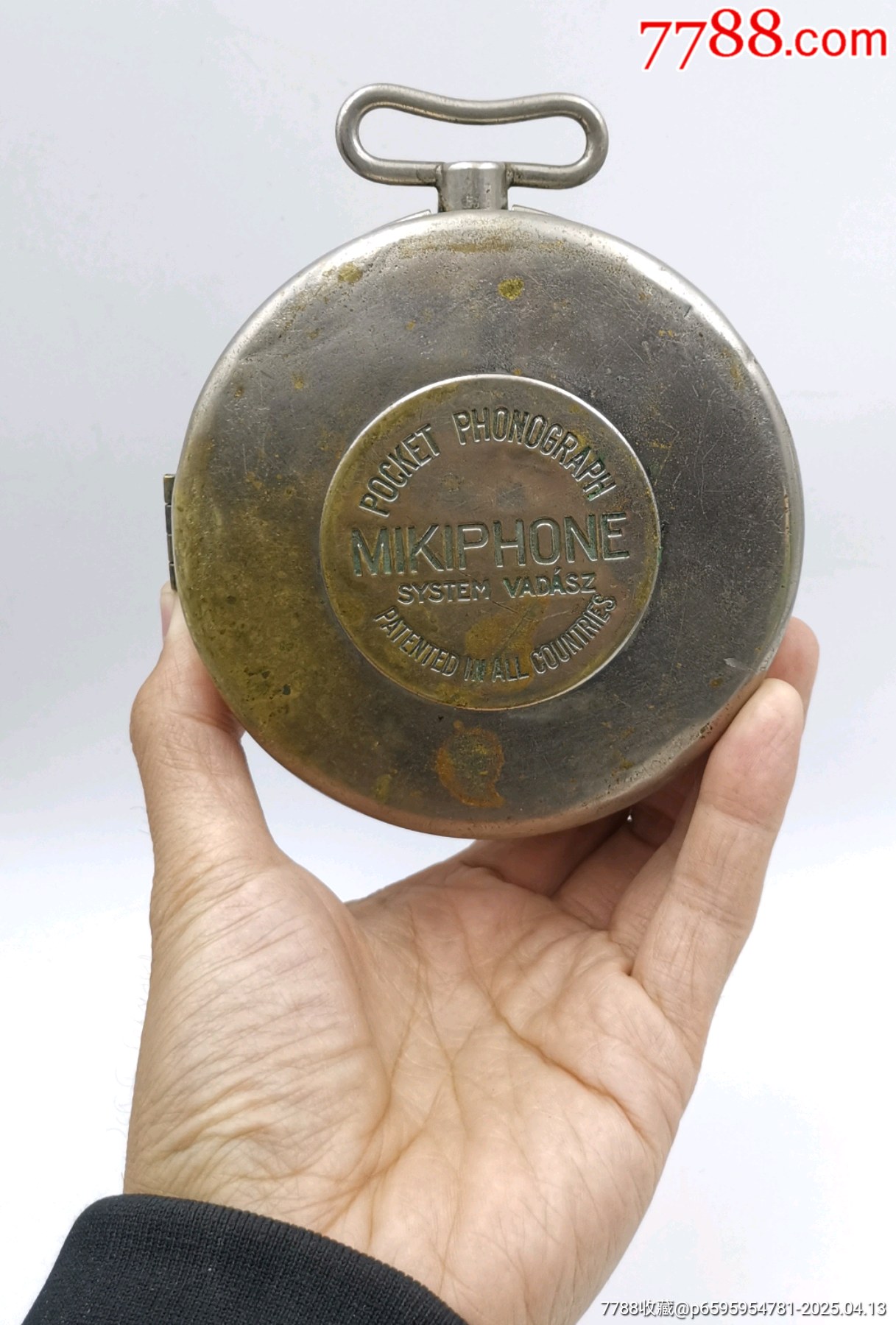 1920年代瑞士懷表式留聲機~微型折疊留聲機_價格4105元_第23張_