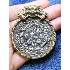 吽字杵印戳金刚杵印章吽字咒轮藏传六道金刚咒解脱大尺寸印章朱砂