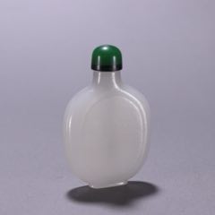 鼻烟壶3 旧藏和田玉鼻烟壶|隐宝阁艺术品