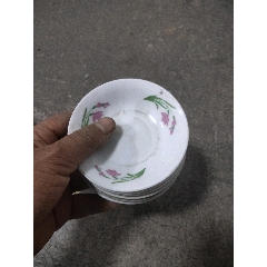 老的六個小盤子碟子，(se106191782)_聚鑫院