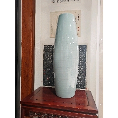 清代豆青釉盘子_青瓷/秘色瓷_乡下民俗老货【7788旧书网】 清代豆青釉盘子_青瓷/秘色瓷_乡下民俗老货【7788旧书网】