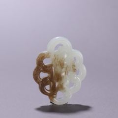 清代和田玉童子雕件-和田玉-7788红宝书
