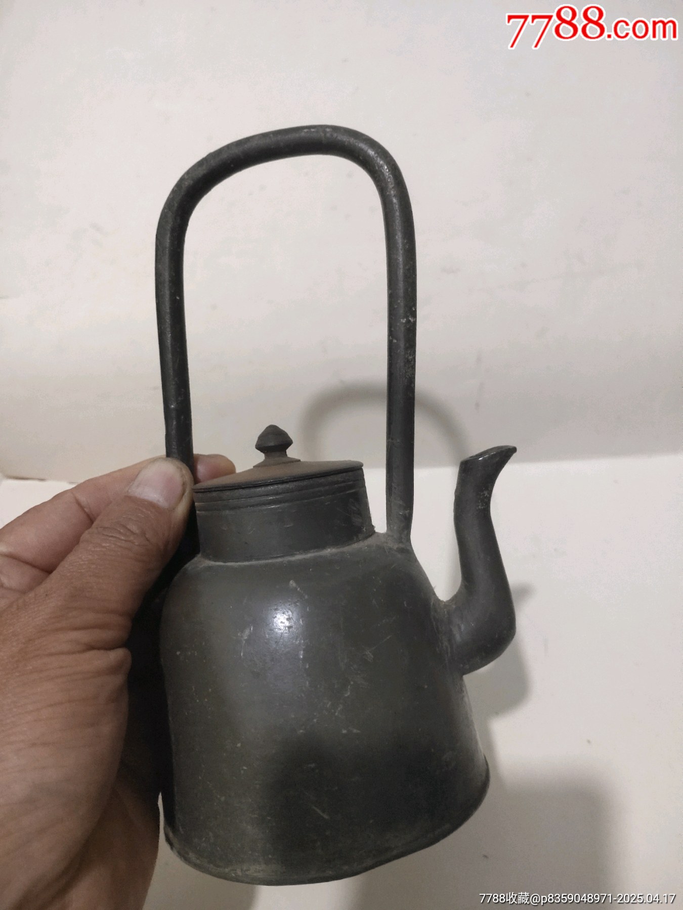 清代直民國時期錫酒壺_價格360元【聚鑫院】_第1張_7788收藏__收藏?zé)峋€