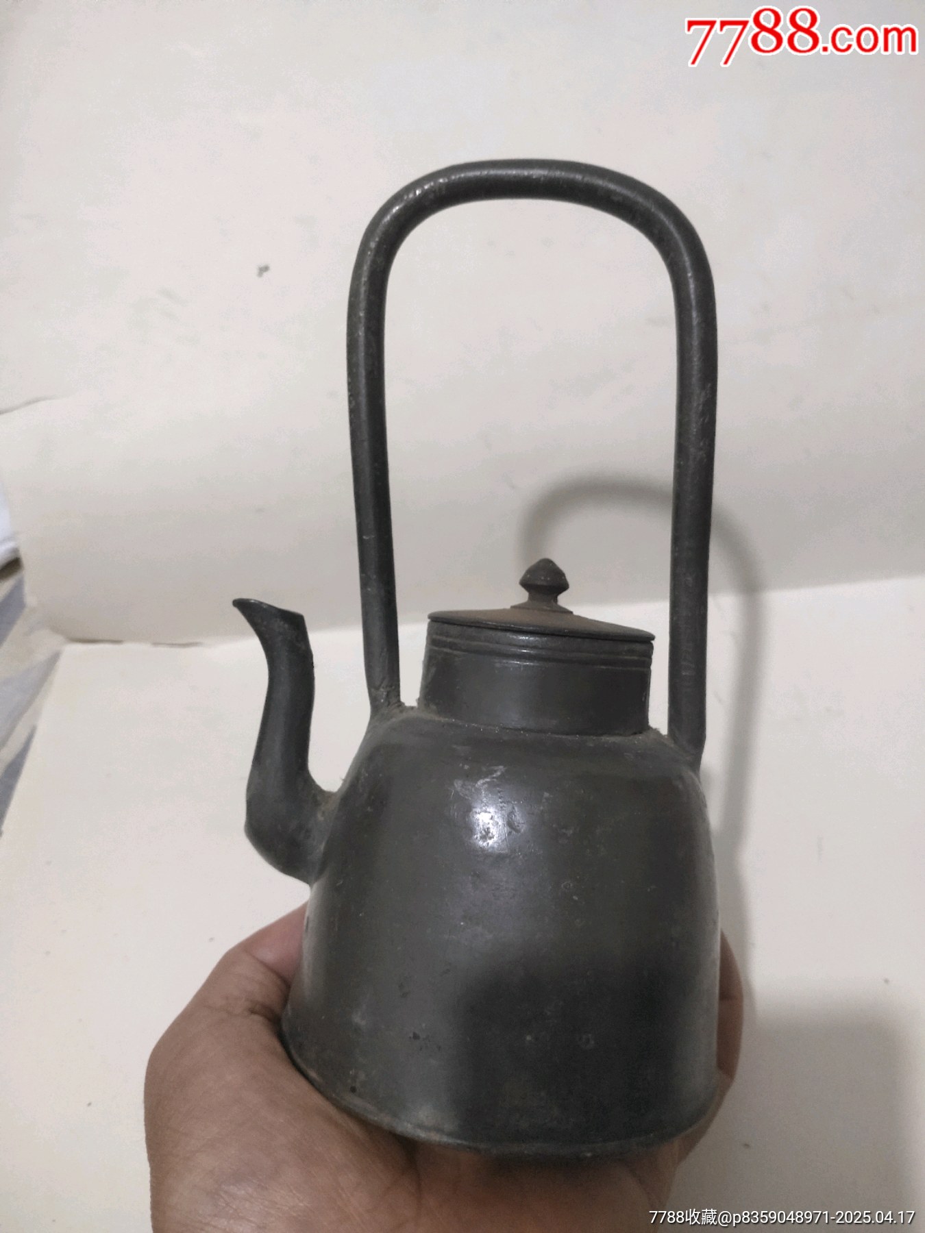 清代直民國時期錫酒壺_價格360元【聚鑫院】_第3張_7788收藏__收藏?zé)峋€