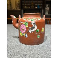 上海老城隍庙铁画轩紫砂陶瓷商店库存紫砂壶6把，有方伟、小娥