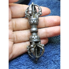 吽字杵印戳金刚杵印章吽字咒轮藏传六道金刚咒解脱大尺寸印章朱砂