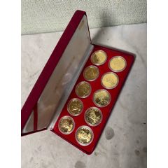 24K鍍金十大元帥紀(jì)念章-￥260 元_人物紀(jì)念章_7788網(wǎng)