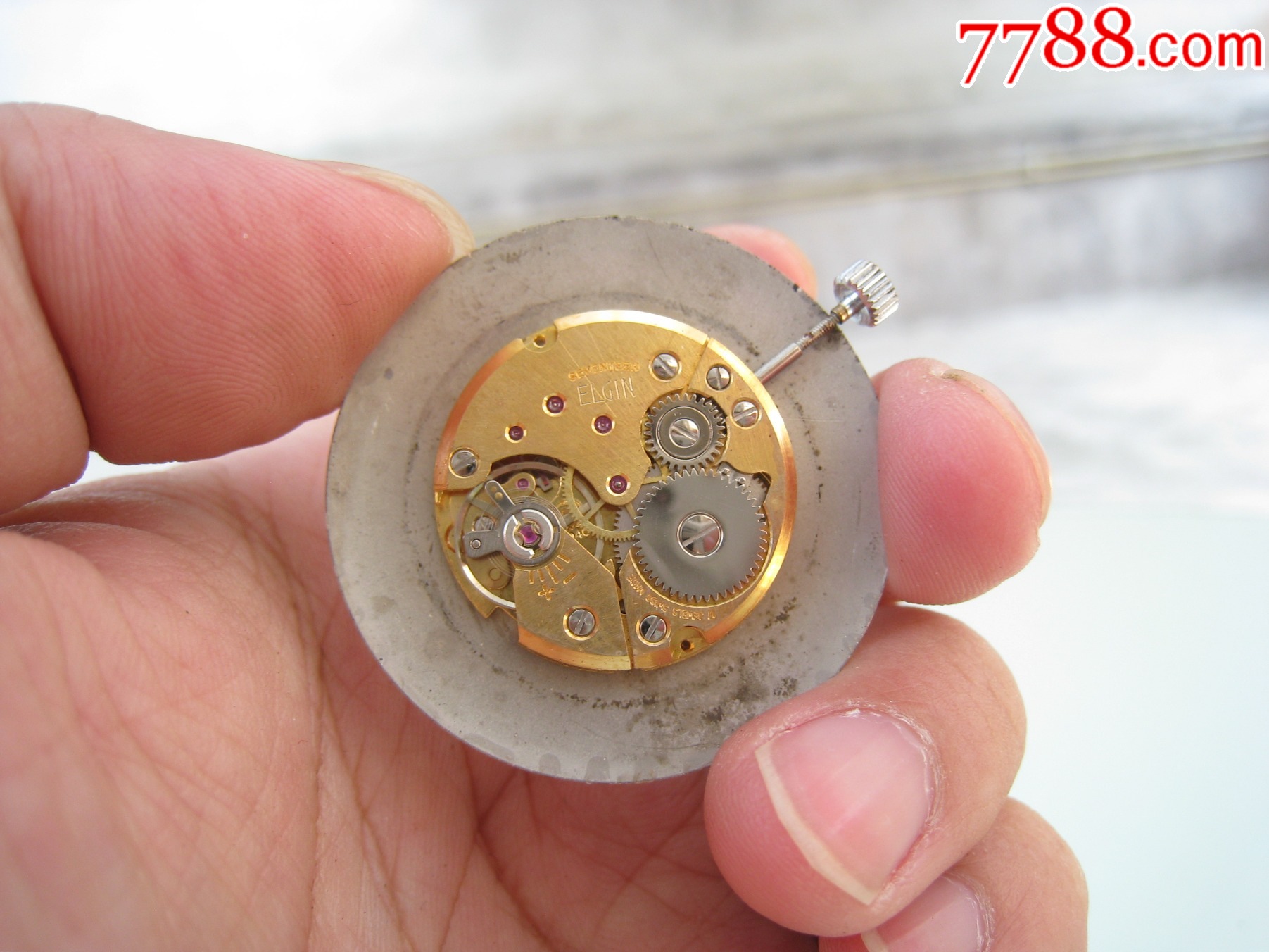 埃爾金7001瑞士懷表【手動(dòng)機(jī)械】男好品_價(jià)格410元_第12張_
