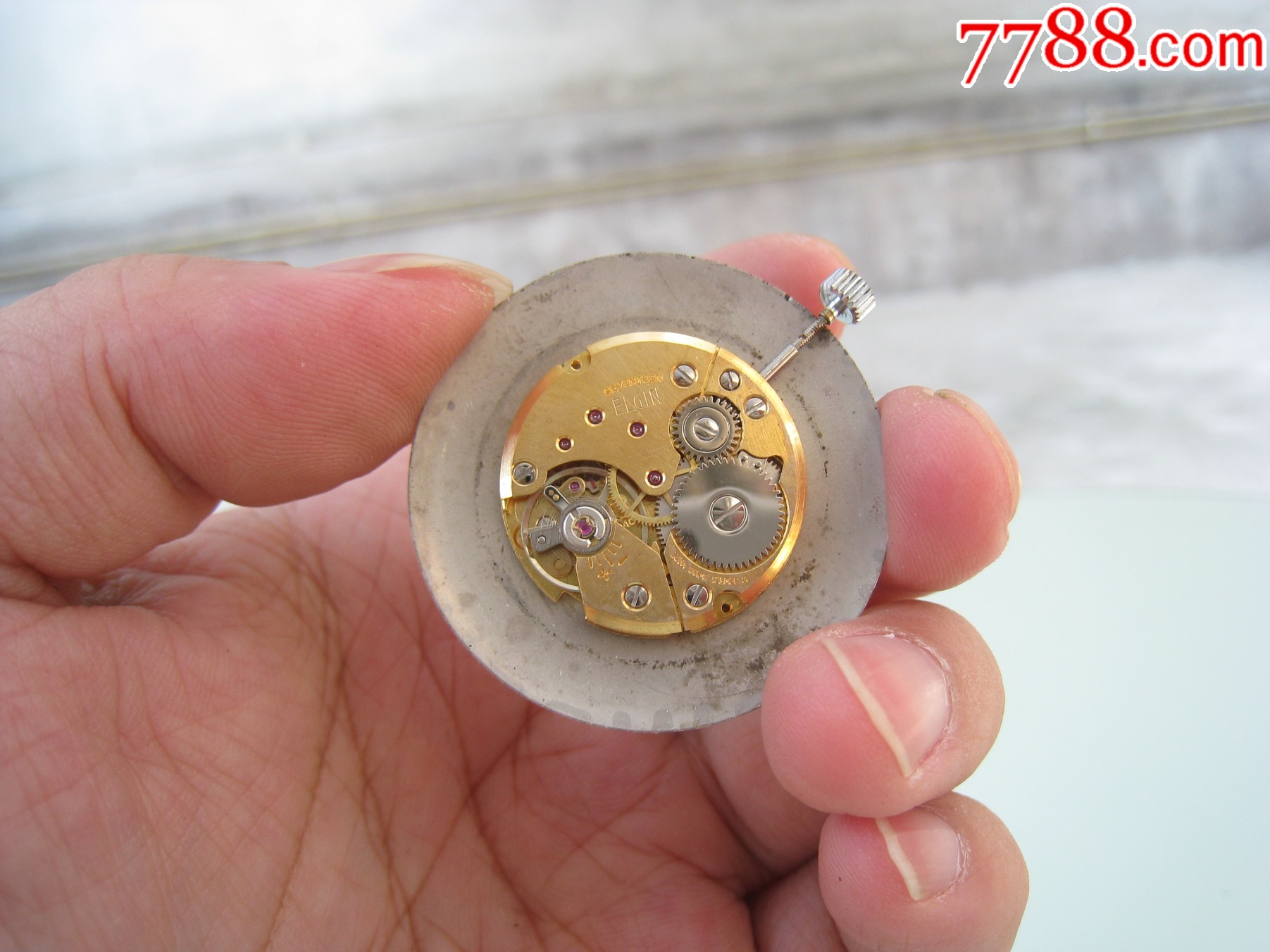 埃爾金7001瑞士懷表【手動(dòng)機(jī)械】男好品_價(jià)格410元_第13張_