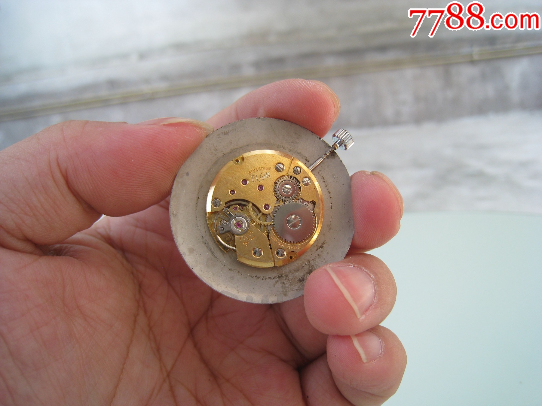 埃爾金7001瑞士懷表【手動(dòng)機(jī)械】男好品_價(jià)格410元_第14張_
