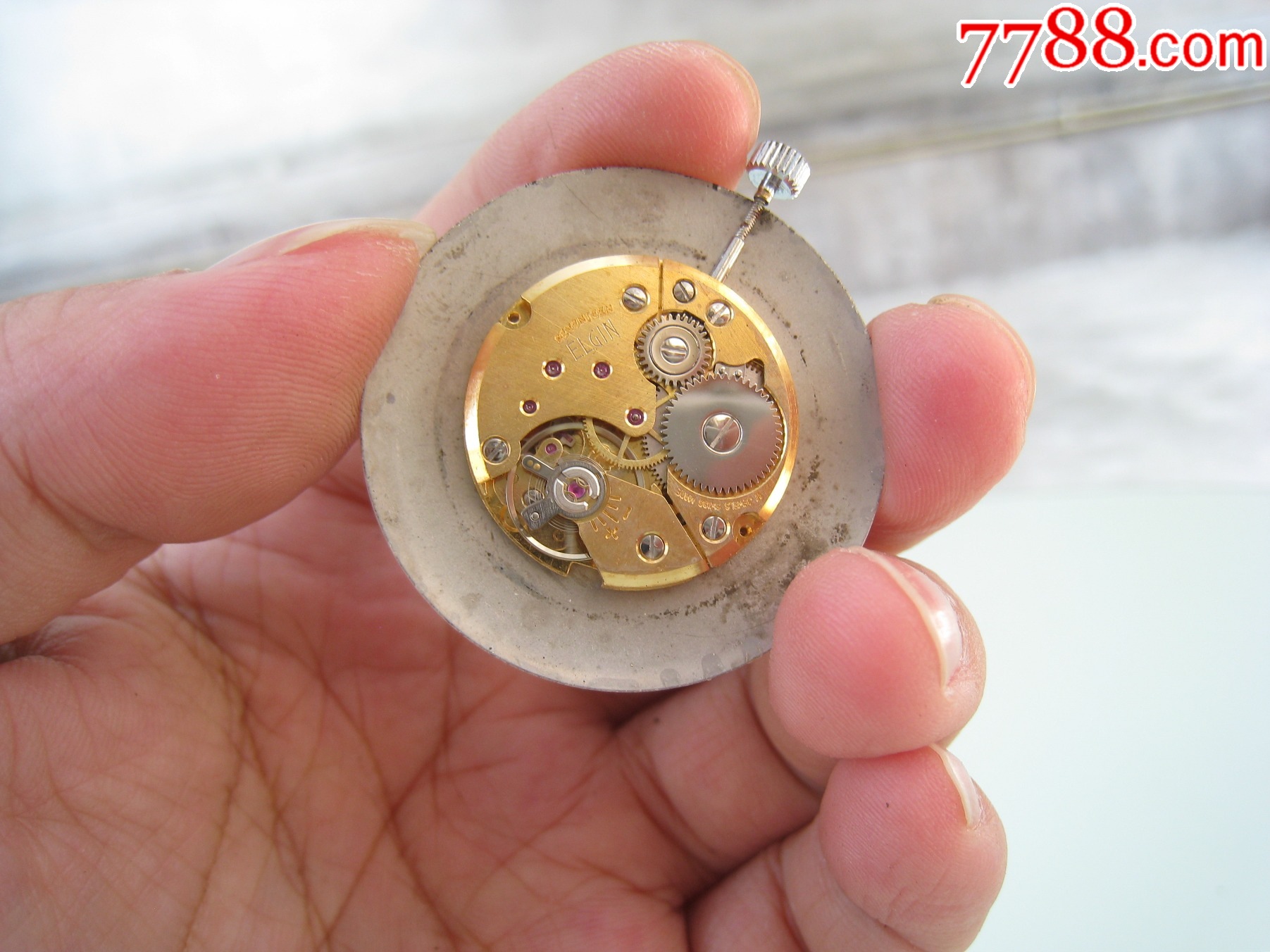 埃爾金7001瑞士懷表【手動(dòng)機(jī)械】男好品_價(jià)格410元_第15張_