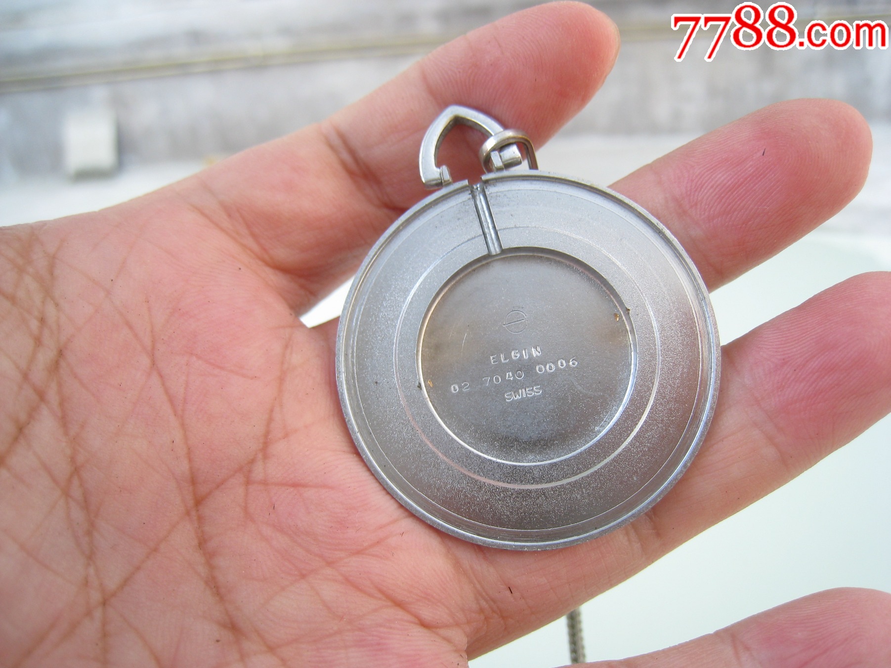 埃爾金7001瑞士懷表【手動(dòng)機(jī)械】男好品_價(jià)格410元_第19張_