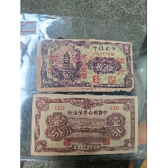 民國紙幣兩張同出(se106243415)_瑞楓貨廊