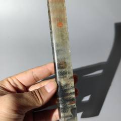 民國琉璃山水鎮(zhèn)尺包老老琉璃牌子掛墜把件帶板扳指飾品盤子筆_清茗敘瓷丶