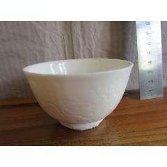 清代德化窑龙纹杯子-1-单色白瓷-7788红宝书