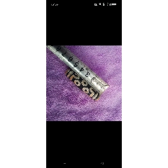 鑲嵌銀絲老天珠一個(gè)，品相如圖，可正常佩戴-￥568 元_天珠_(kāi)7788網(wǎng)