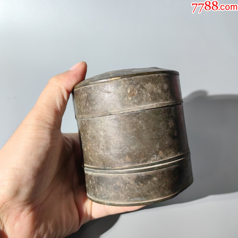 清末錫粉盒包老錫器錫壺錫爐錫盤錫罐錫盒錫茶葉筒錫雜件_價(jià)格180元【清茗敘瓷丶】_第6張_7788收藏__收藏?zé)峋€