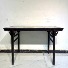 古董老黄花梨家具明清家具传世清代海南黄花梨雕龙炕桌案几老木器-木桌