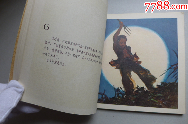 韓和平畫魯迅作品集《故鄉(xiāng)》大開本_價(jià)格5000元【居安書藝閣】_第7張_7788收藏__收藏?zé)峋€