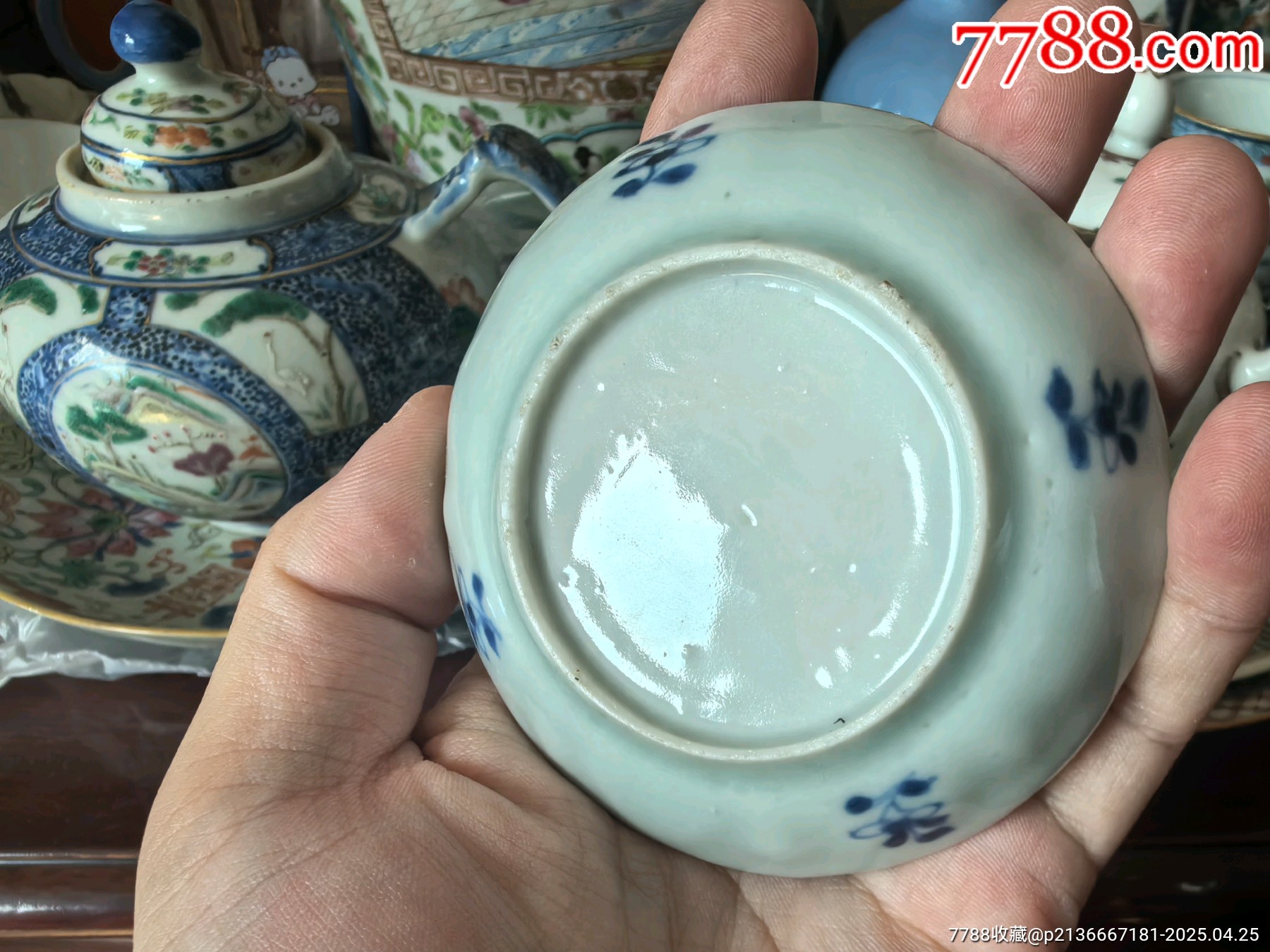 清康熙嬰戲人物杯碟套_價格1388元_第4張_7788收藏__收藏?zé)峋€