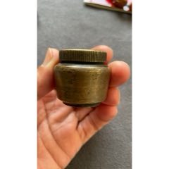 20231104J07老銅印泥盒(se106363222)_遼南博雅齋
