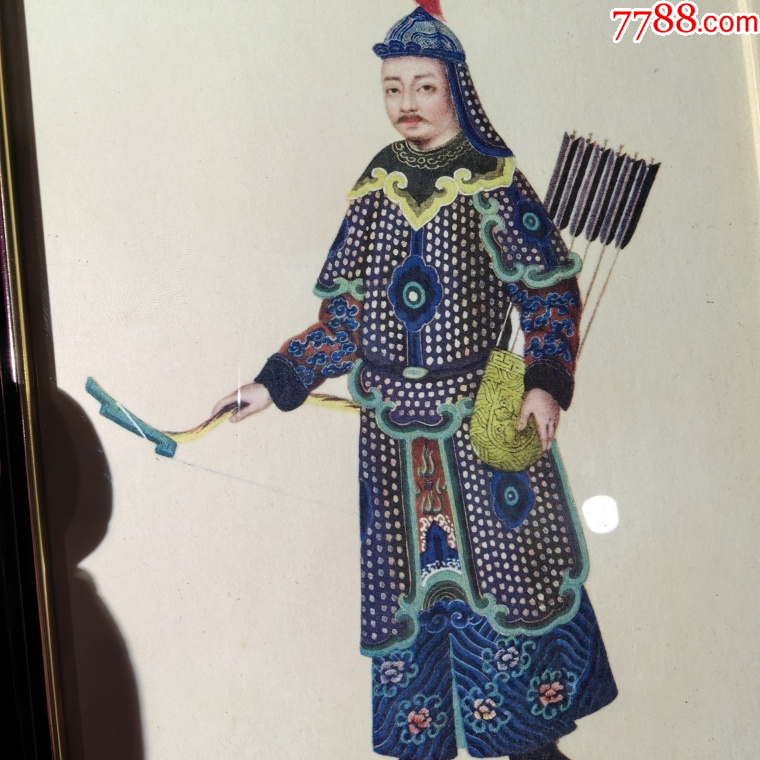 創(chuàng)匯外銷人物畫一對(duì)包老老字畫手繪國(guó)畫日本畫工筆山水人物_價(jià)格750元【清茗敘瓷丶】_第7張_7788收藏__收藏?zé)峋€