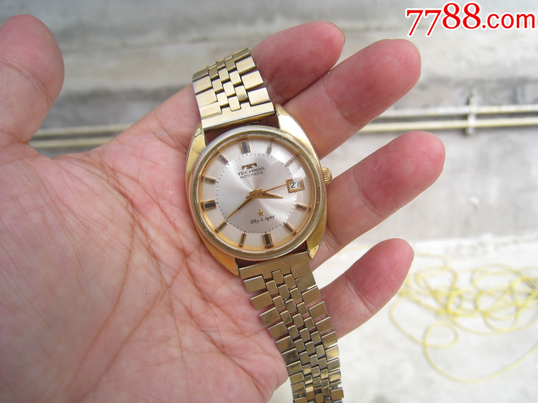 天克諾2824包金瑞士表【自動(dòng)機(jī)械】男_價(jià)格660元_第4張_