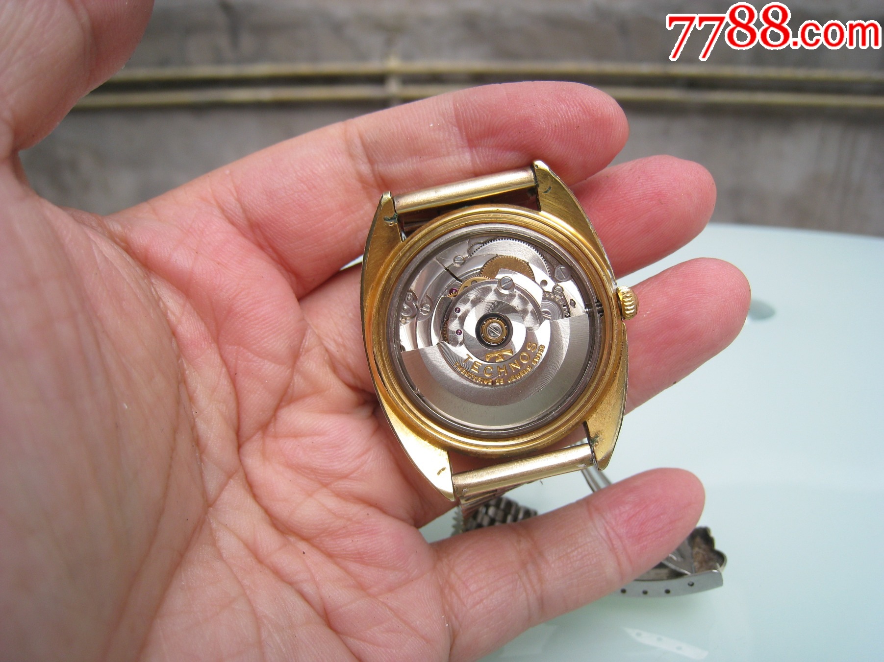 天克諾2824包金瑞士表【自動(dòng)機(jī)械】男_價(jià)格660元_第15張_
