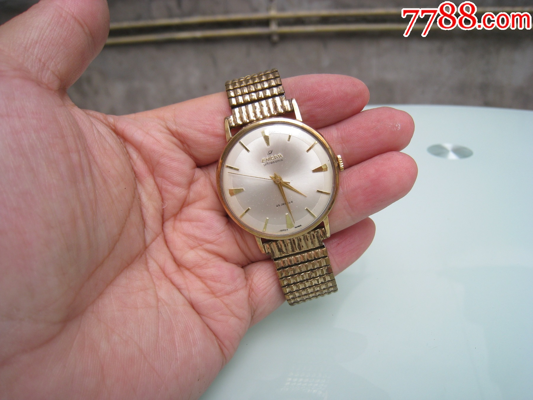 英納格1010包金瑞士表【手動機械】男_價格660元_第3張_
