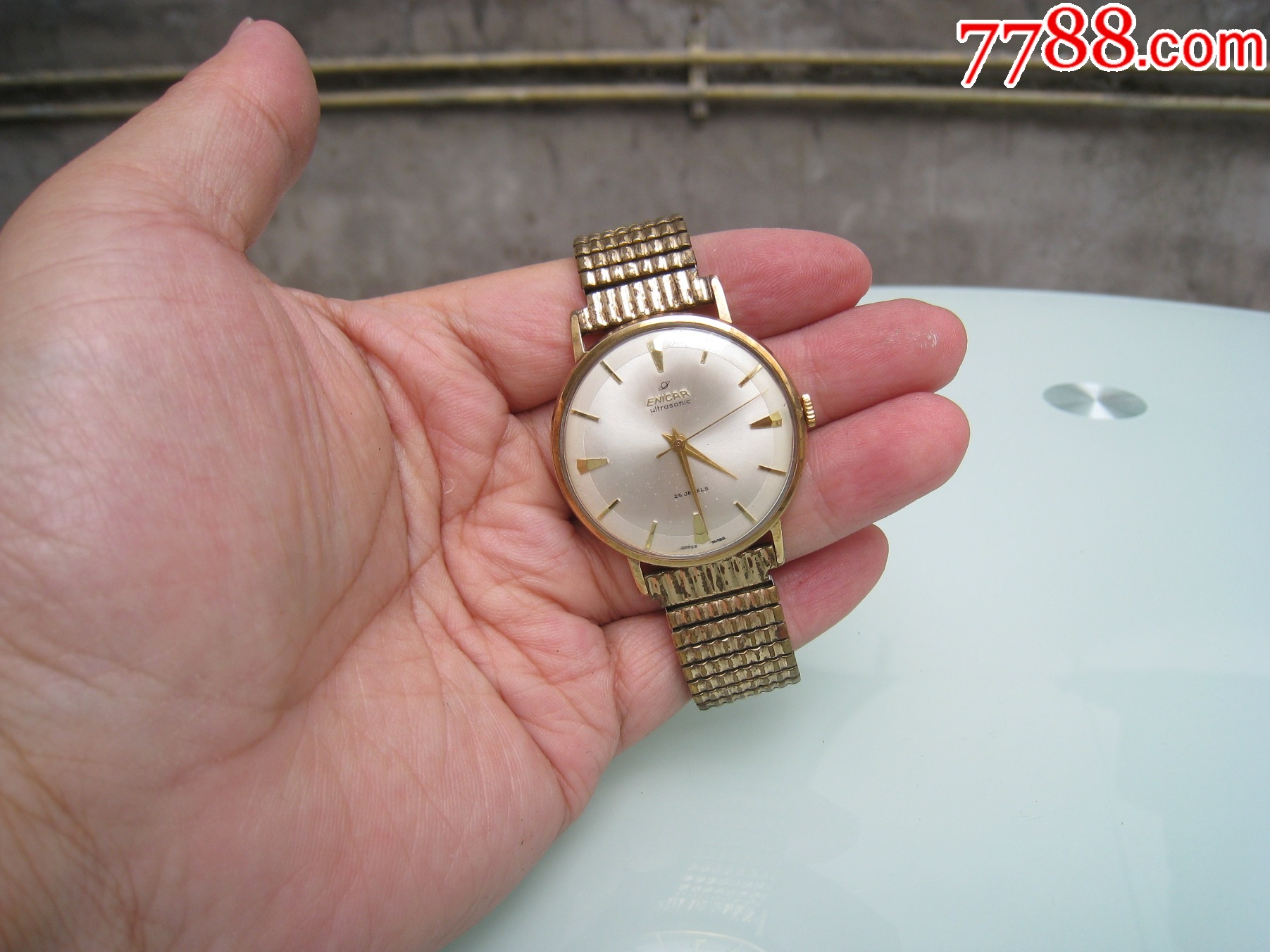 英納格1010包金瑞士表【手動機械】男_價格660元_第6張_