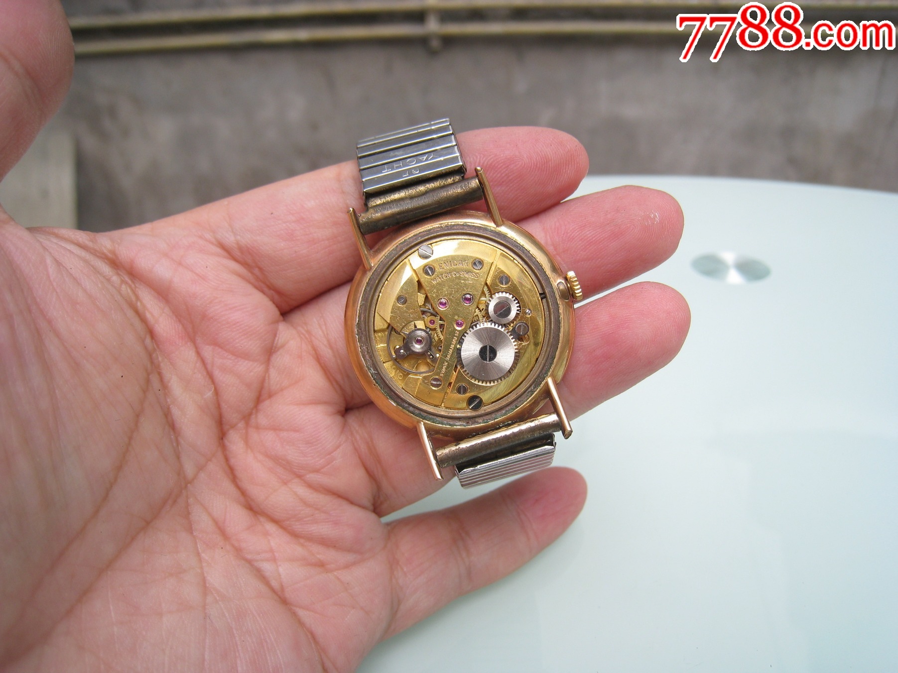 英納格1010包金瑞士表【手動機械】男_價格660元_第15張_