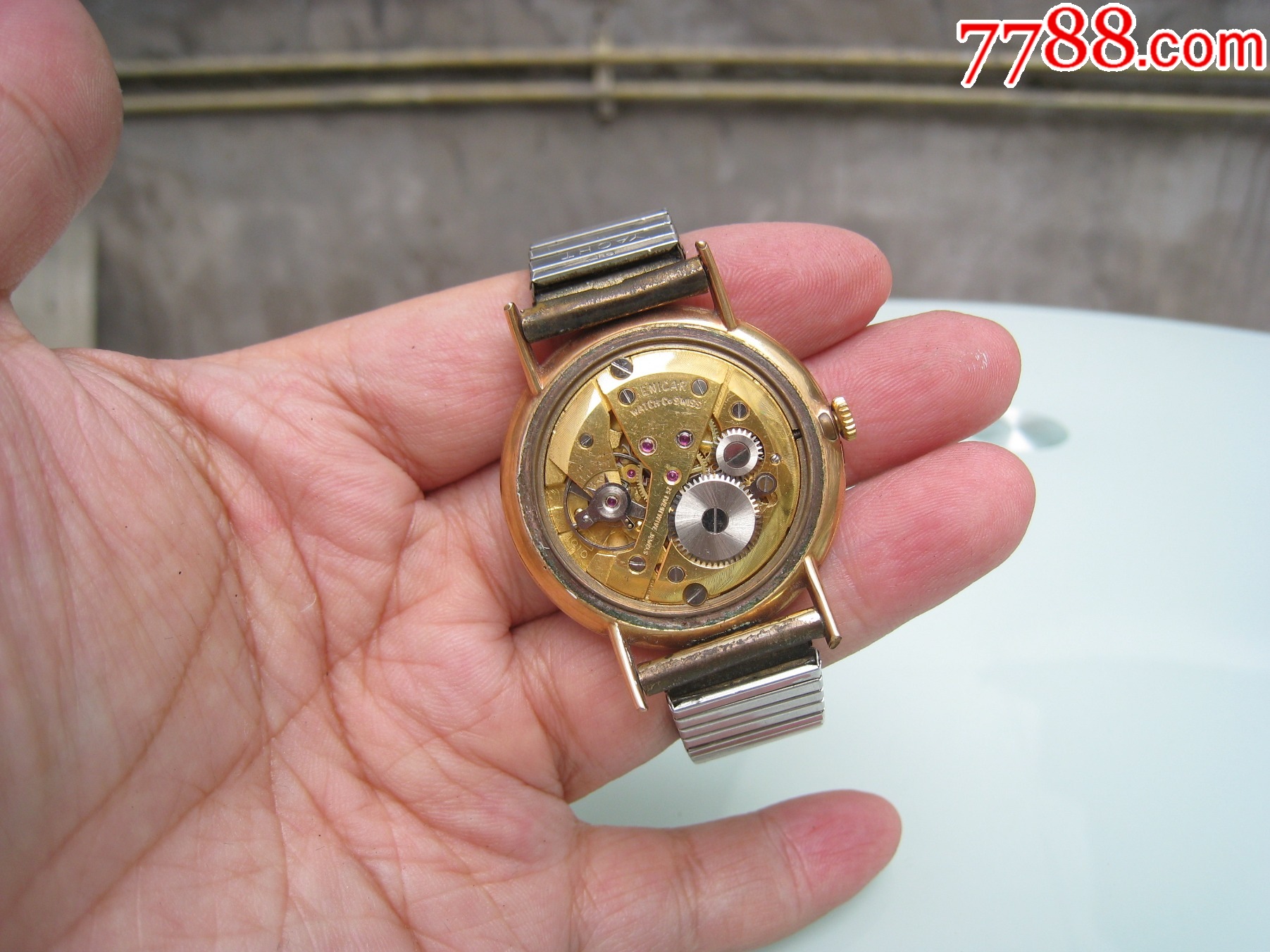 英納格1010包金瑞士表【手動機械】男_價格660元_第16張_