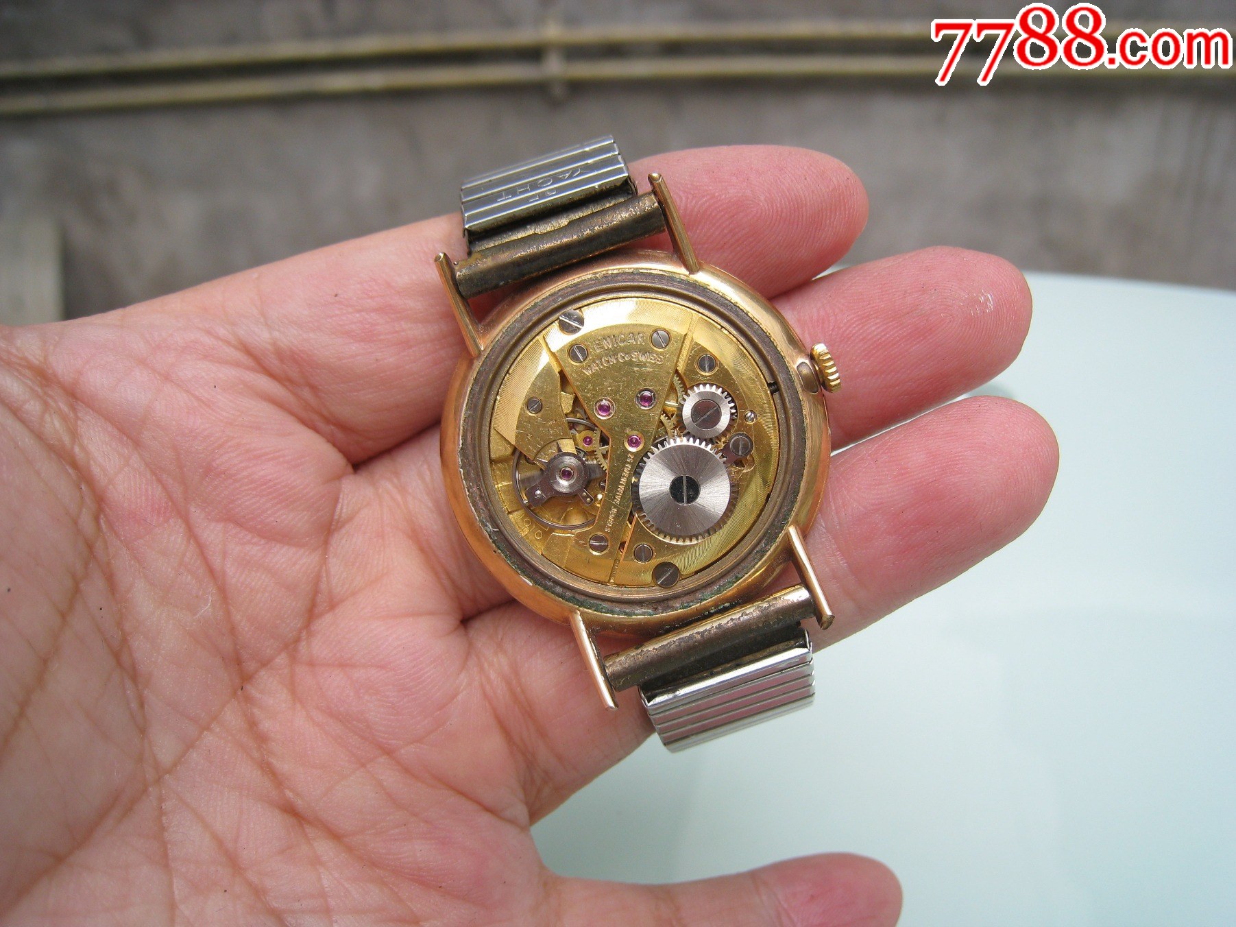 英納格1010包金瑞士表【手動機械】男_價格660元_第17張_
