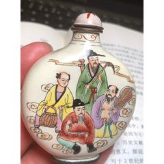銅胎八仙鼻煙壺-￥228 元_舊鼻煙壺_7788網(wǎng)