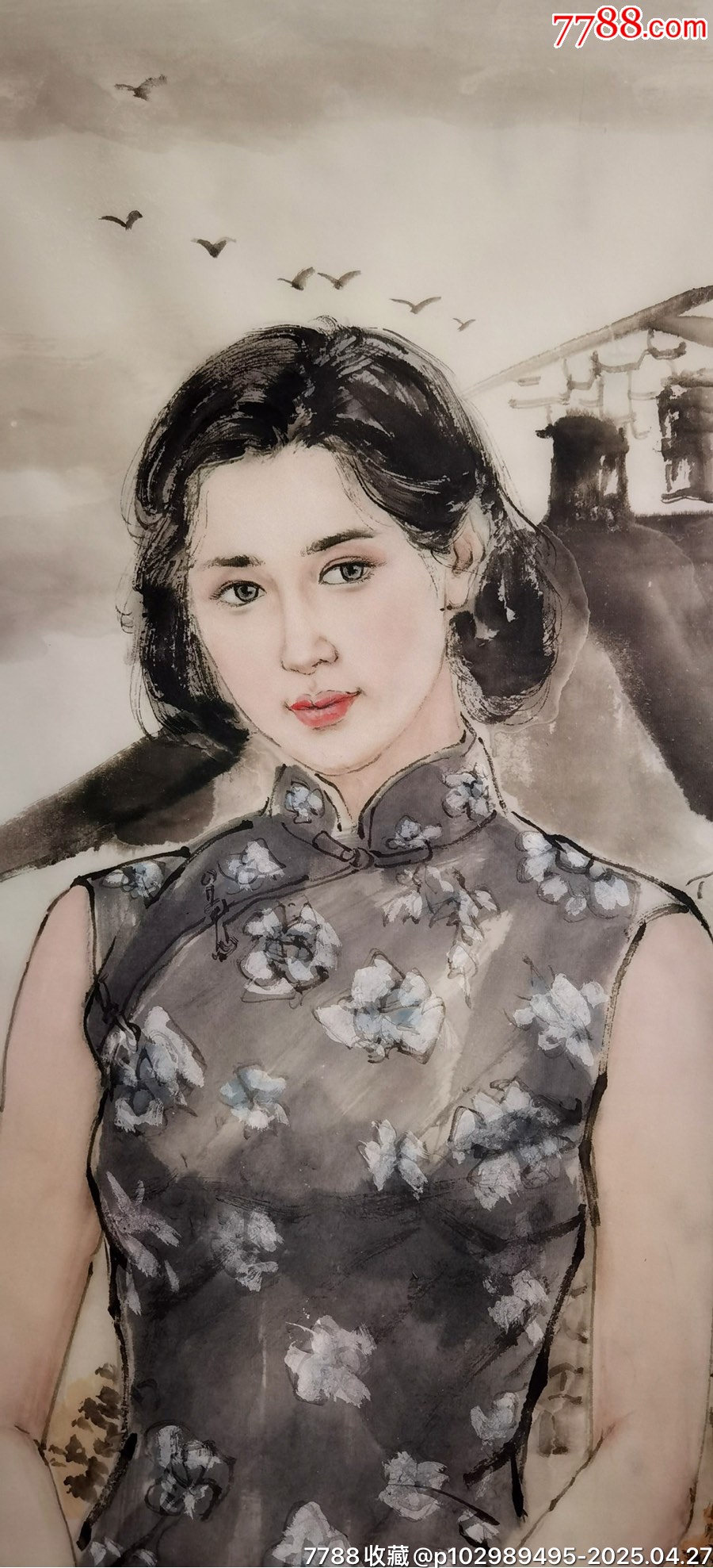 徐剛（仕女圖）_價格5500元_第2張_7788收藏__收藏?zé)峋€