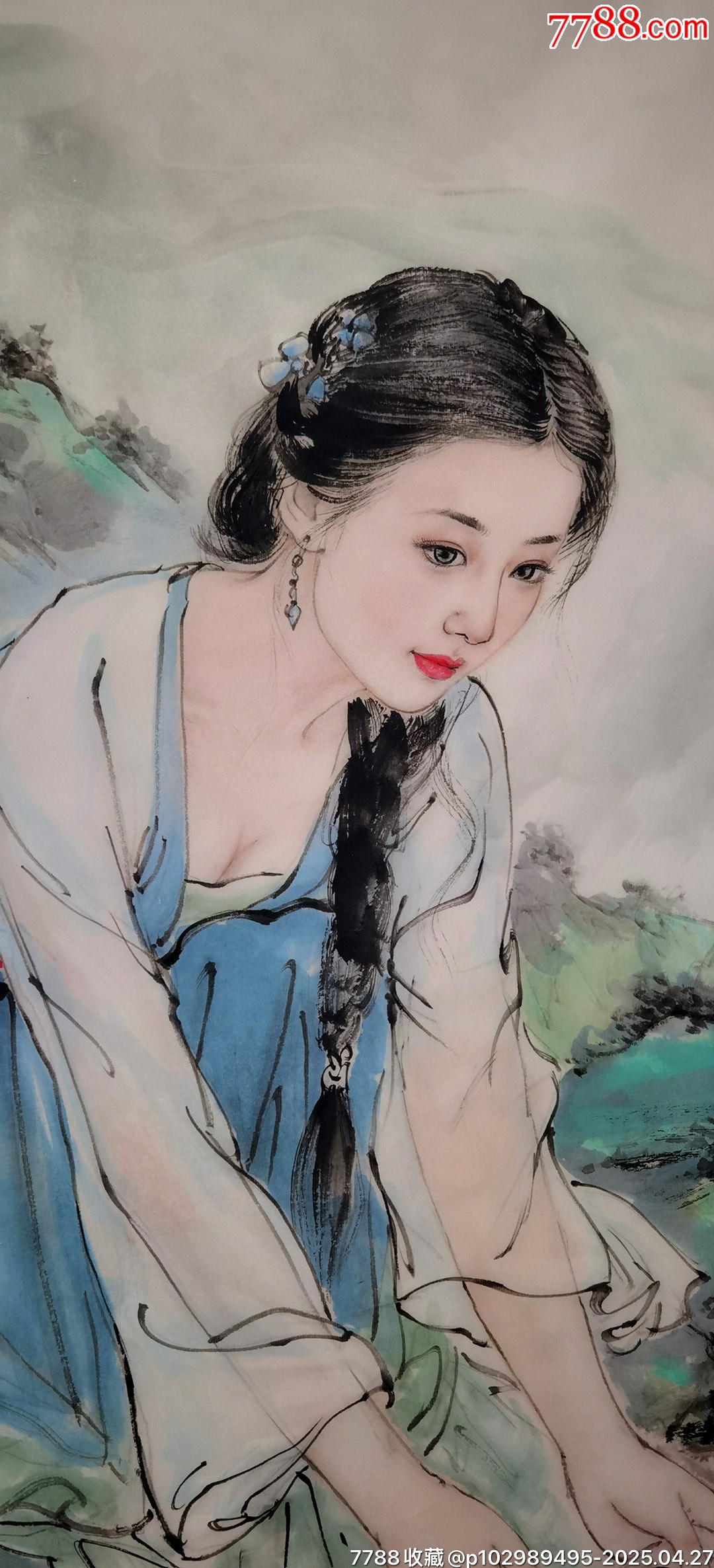 徐剛（仕女圖）_價格5500元_第4張_7788收藏__收藏?zé)峋€