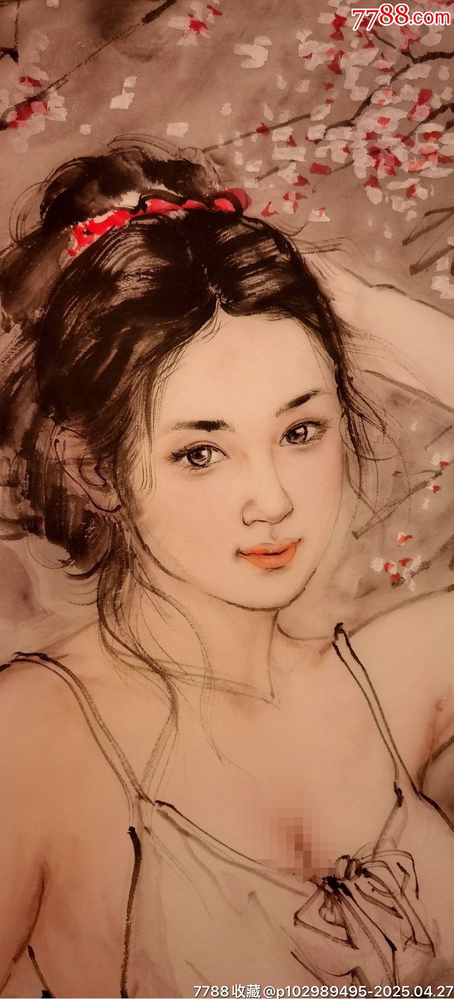 徐剛（仕女圖）_價格5500元_第6張_7788收藏__收藏?zé)峋€