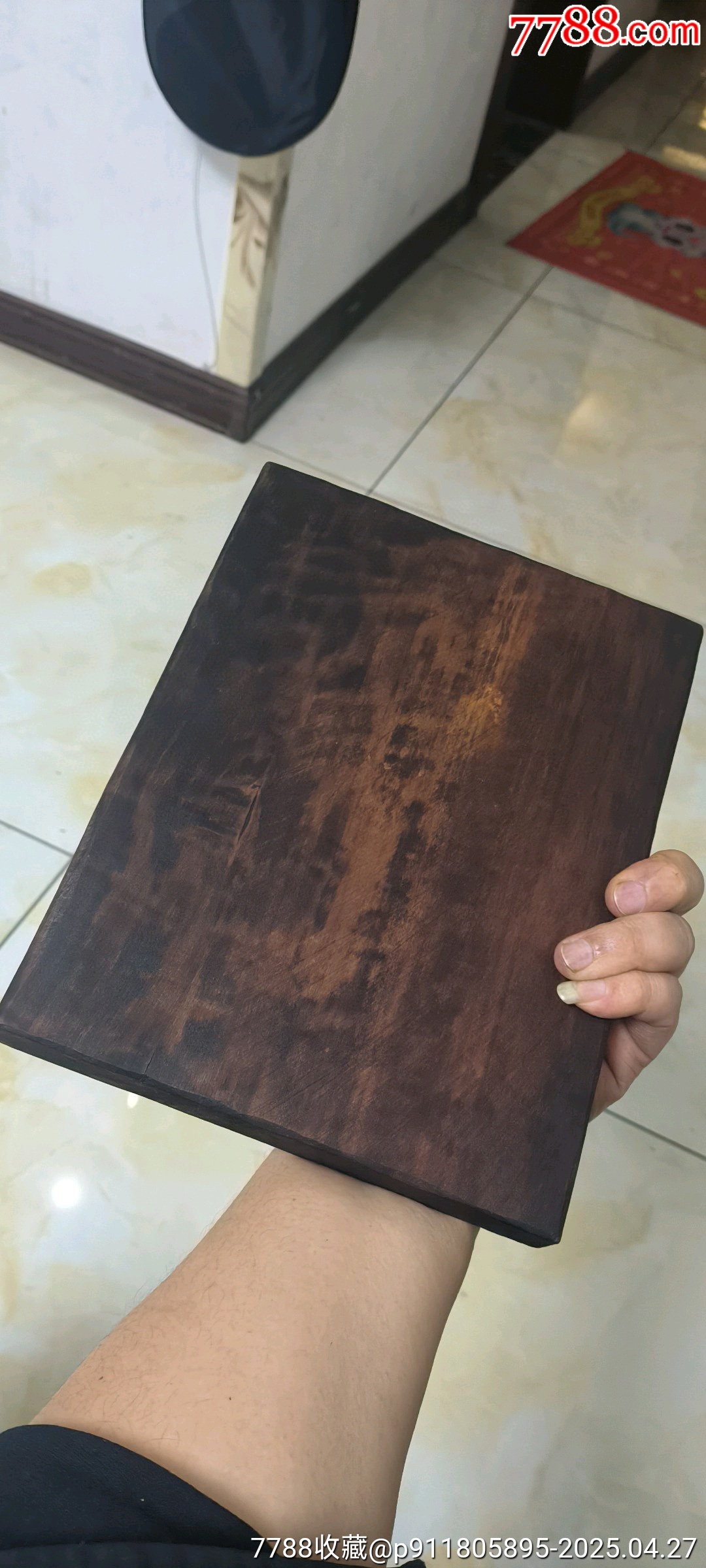 古玩舊藏福建茶莊木雕印板_價格1680元【雷雷的店】_第2張_7788收藏__收藏?zé)峋€