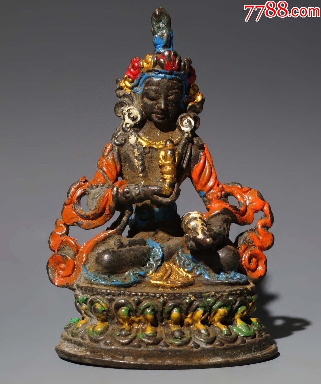 彩塑：金剛菩薩銅造像（聞德評(píng)級(jí)：85分）_價(jià)格398元【優(yōu)品好店】_第4張_7788收藏__收藏?zé)峋€