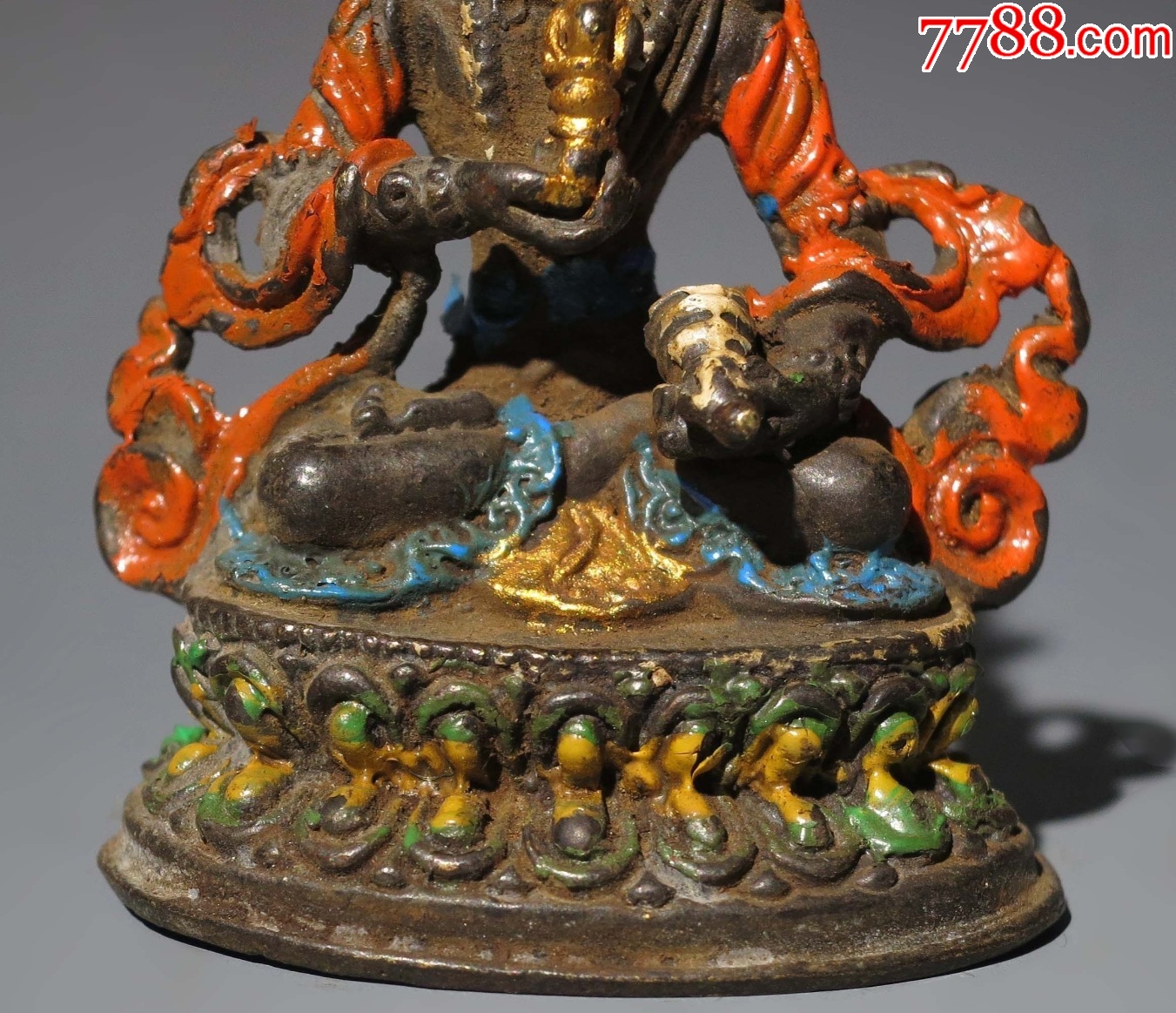 彩塑：金剛菩薩銅造像（聞德評(píng)級(jí)：85分）_價(jià)格398元【優(yōu)品好店】_第6張_7788收藏__收藏?zé)峋€