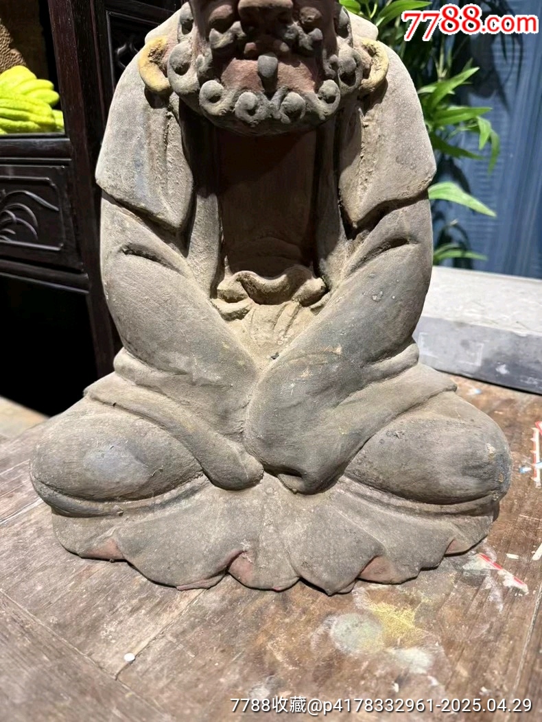 古玩舊藏達(dá)摩祖師造像_價(jià)格3500元_第4張_7788收藏__收藏?zé)峋€